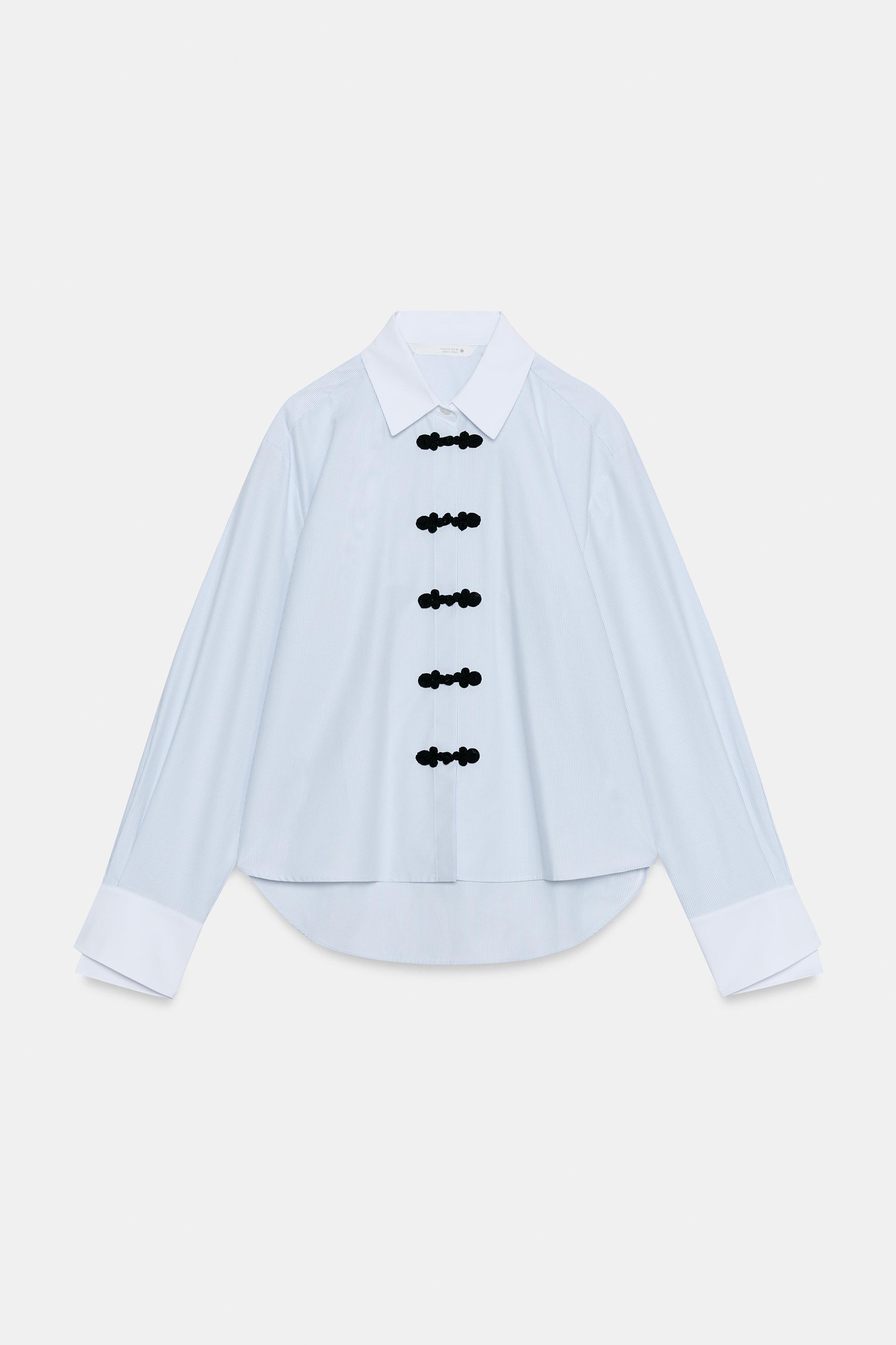 CONTRAST FIREMAN CLASP SHIRT ZW COLLECTION